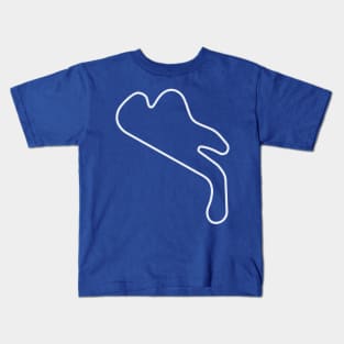 Philip Island Grand Prix Circuit [outline] Kids T-Shirt